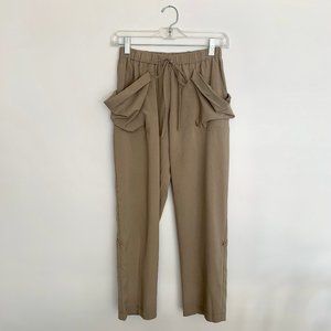 Ruby and Jenna Light Olive Joggers